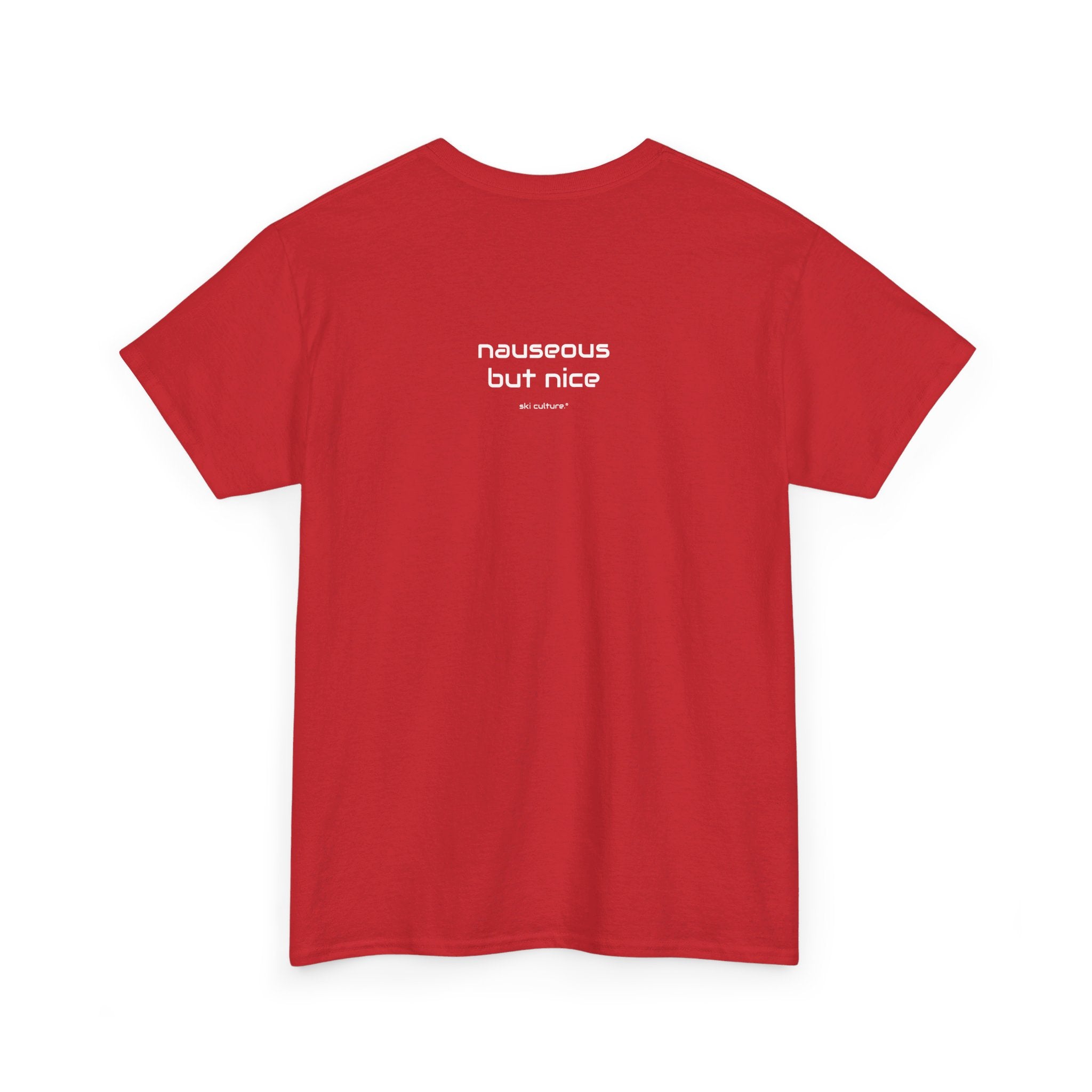 Nauseous but Nice Heavy Cotton Tee