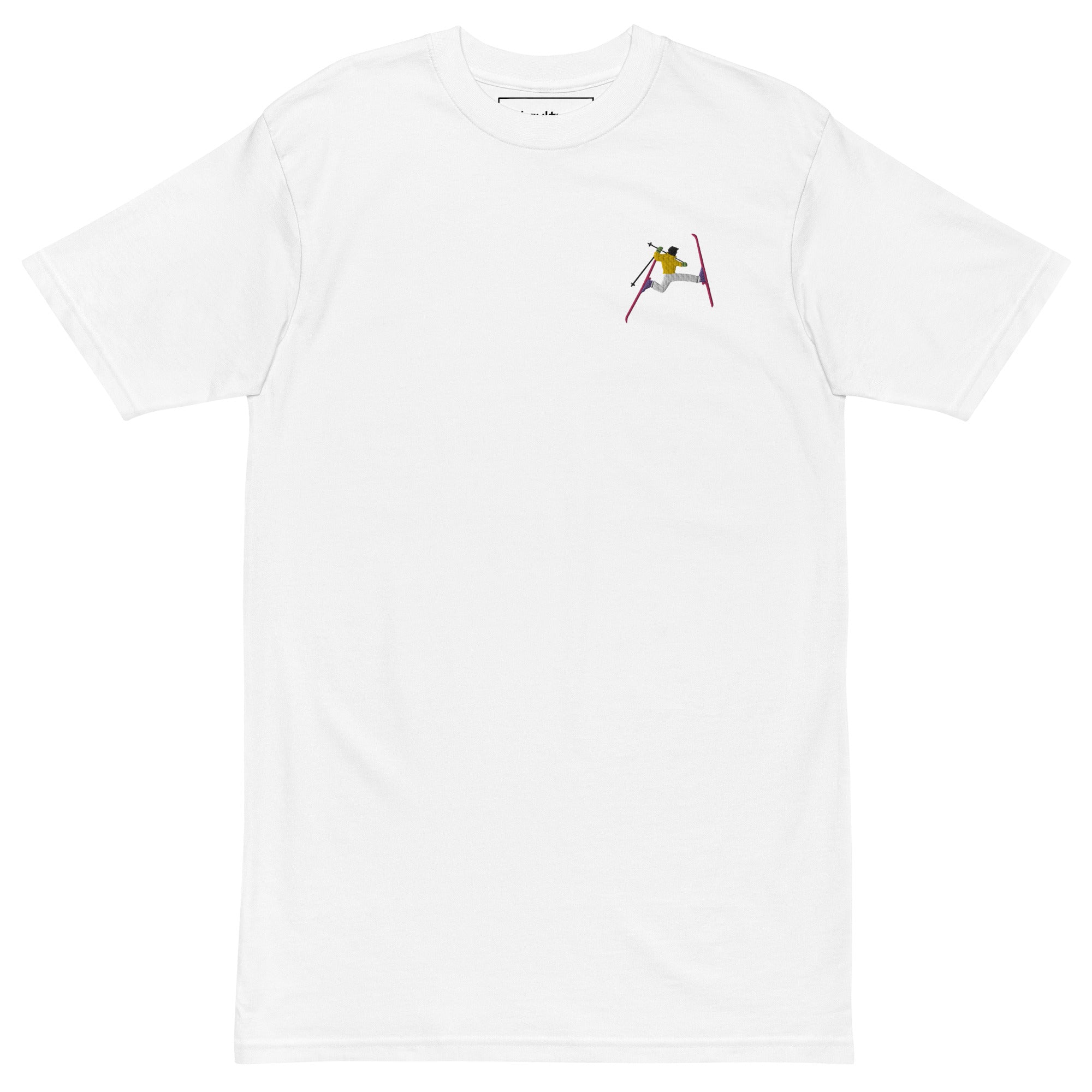 Daffy Ski Culture Men’s Premium Heavyweight Tee