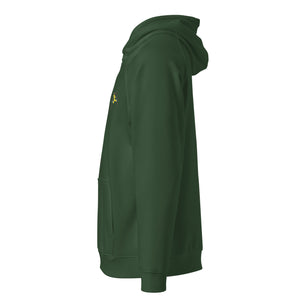 Embroidered Daffy Organic Cotton Hoodie