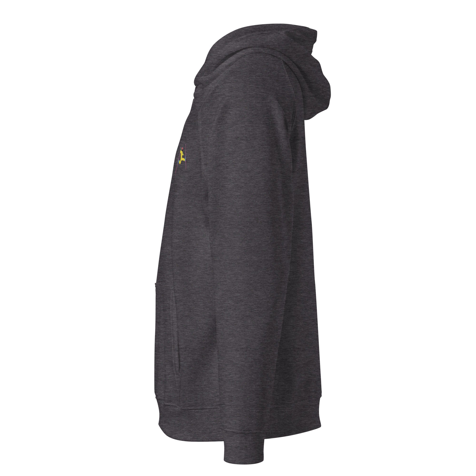 Embroidered Daffy Organic Cotton Hoodie