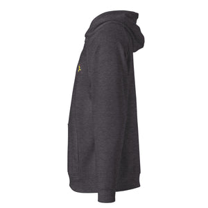 Embroidered Daffy Organic Cotton Hoodie