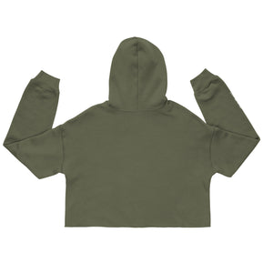 In Powder We Trust Crop Hoodie