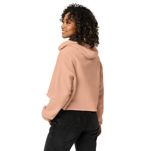 In Powder We Trust Crop Hoodie