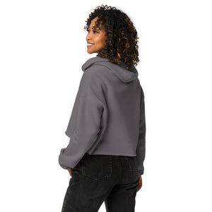 In Powder We Trust Crop Hoodie