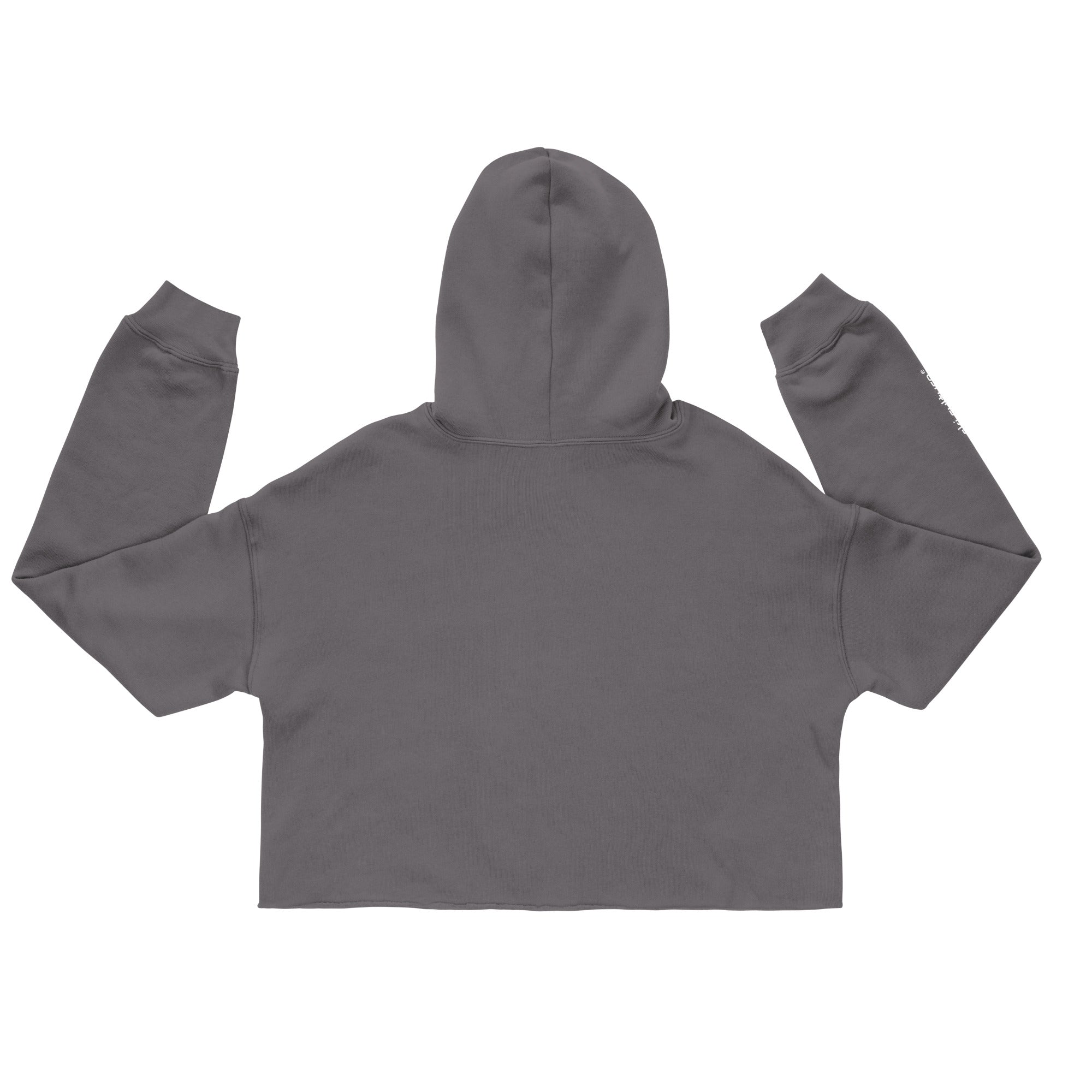 In Powder We Trust Crop Hoodie